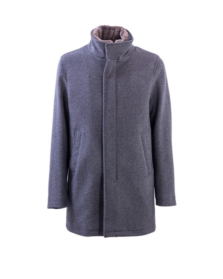 Shop HERNO  Cappotto: Herno cappotto in lana.
Maniche lunghe.
Chiusura con bottoni a pressione e zip.
Tasche laterali.
Composizione: 80% lana 20% Poliammide.
Fabbricato in Italia.. CA000163U 39601-9480